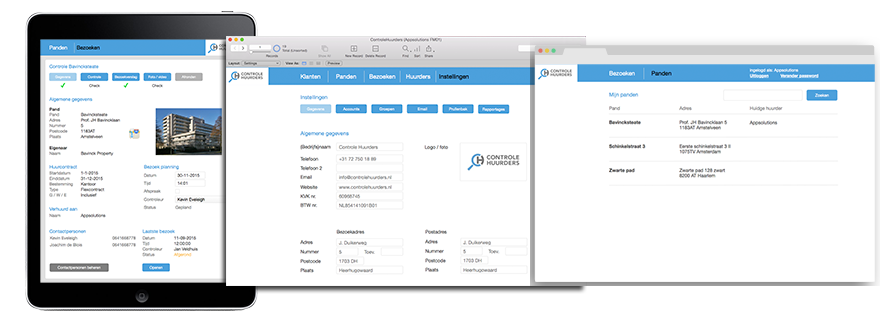 Appsolutions Controle Huurders case